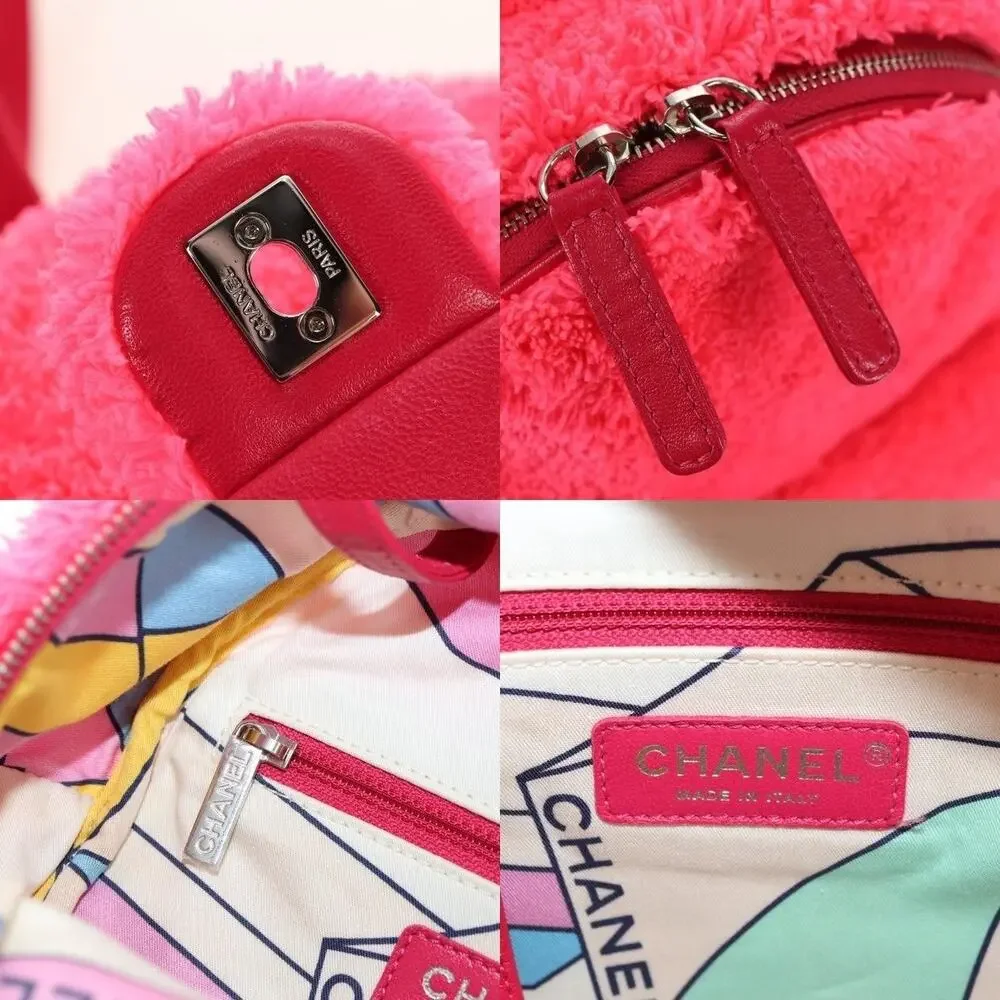 Chanel Matelasse Chain Backpack Pink
